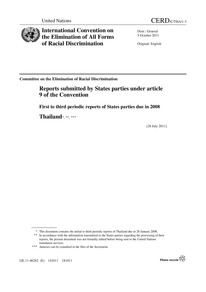 Reports submitted by States parties under article 9 of the Convention :